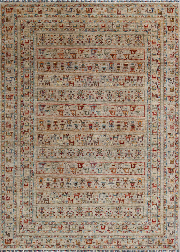 Handmade Afghan Samarkand carpet - ENR308232