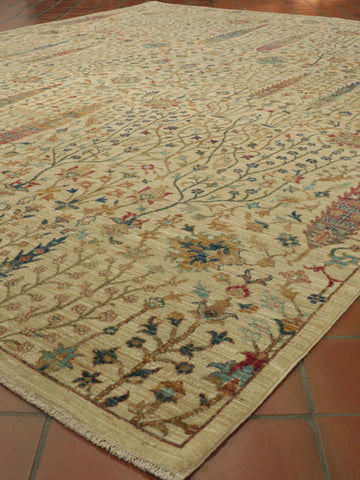 Handmade extra fine Afghan Shahi rug - 308753