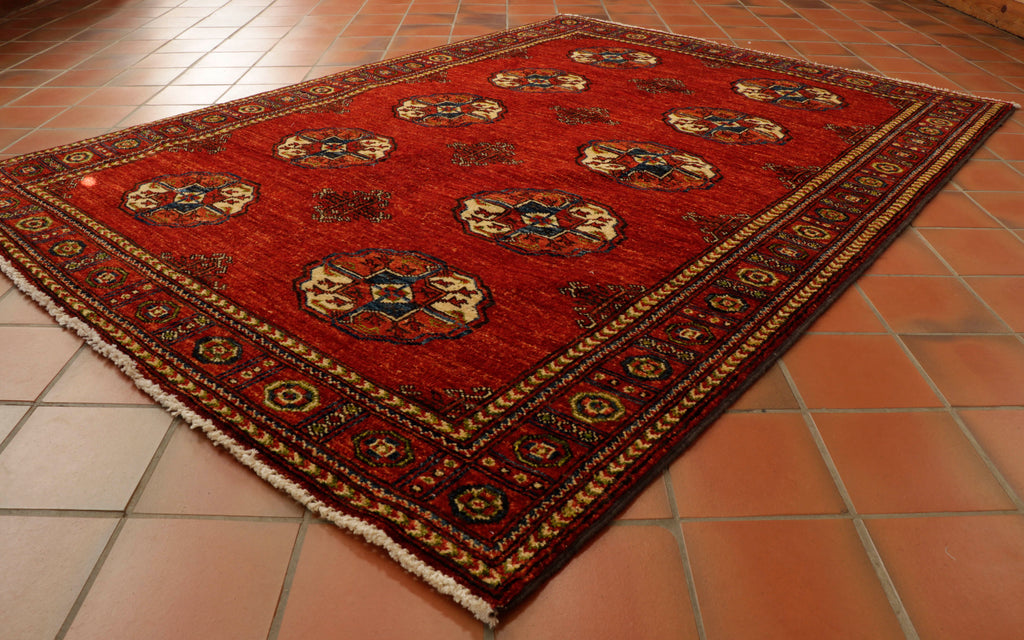 Handmade Afghan Ersari rug - 308850