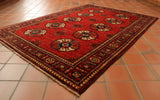 Handmade Afghan Ersari rug - 308851