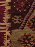 Small Handmade Turkish kilim cushion - 308883