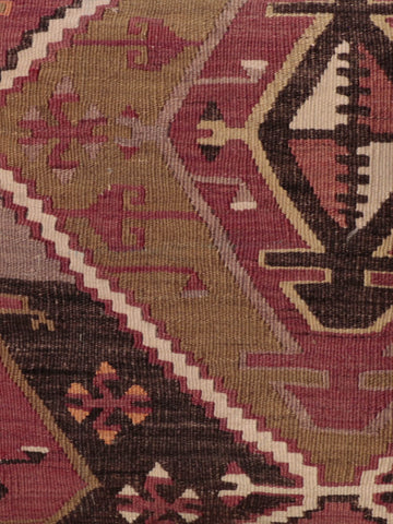 Small Handmade Turkish kilim cushion - 308891